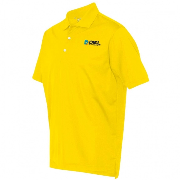 Vivid Yellow Adidas Climalite Basic Sport Custom Polo Shirt