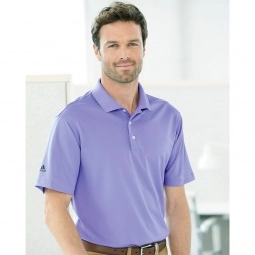 Light Flash Purple Adidas Climalite Basic Sport Custom Polo Shirt