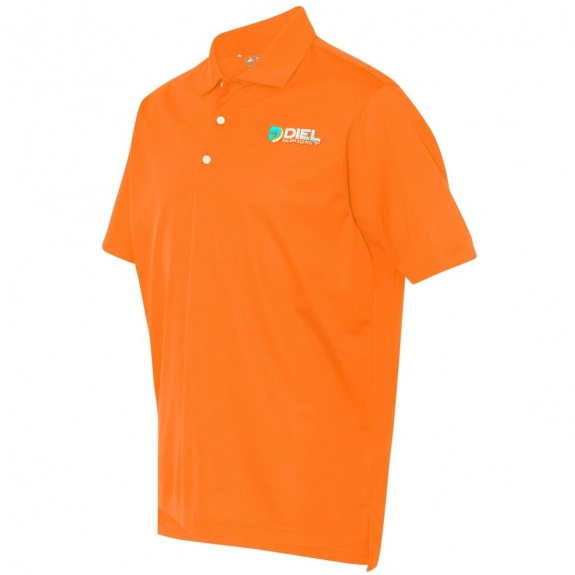 Bright Orange Adidas Climalite Basic Sport Custom Polo Shirt