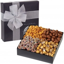 Elegant Custom Gift Box - Sweet & Salty Combo
