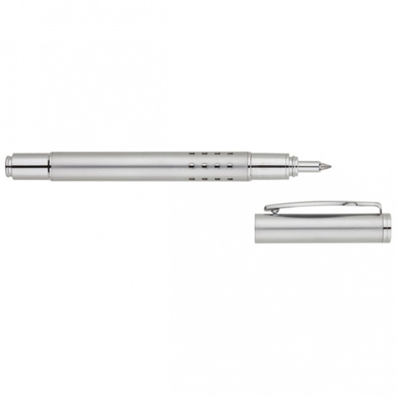 Silver Chic Rollerball Promotional Pen