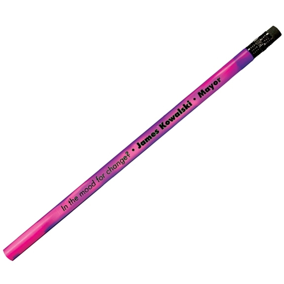 Violet to Bright Pink Mood Logo Pencil