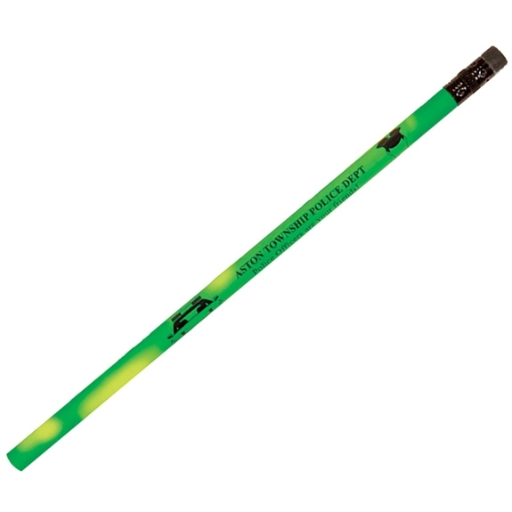 Bright Green to Bright Yellow Mood Logo Pencil