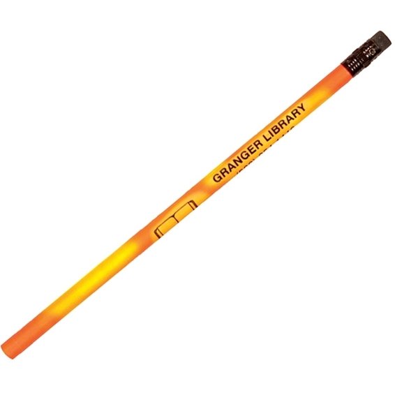 Bright Orange to Bright Yellow Mood Logo Pencil