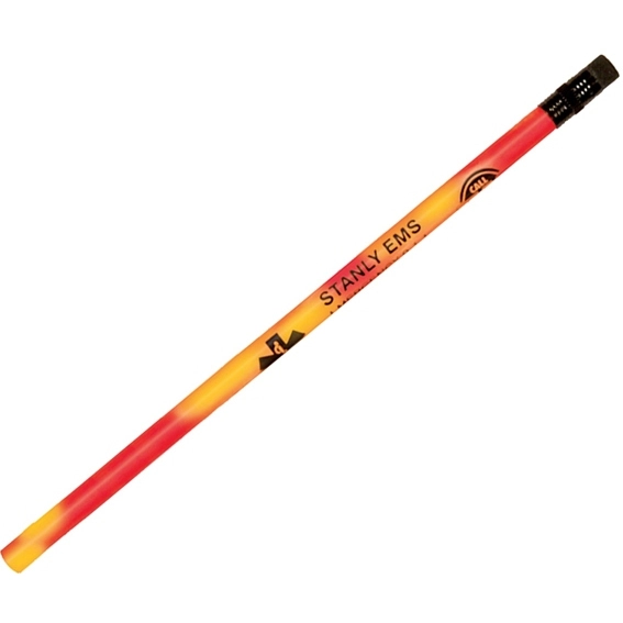 Red to Bright Orange Mood Logo Pencil