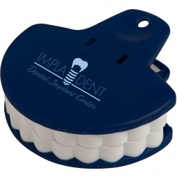 Dark Blue Munch-it Mouth Shaped Promotional Bag Clip 