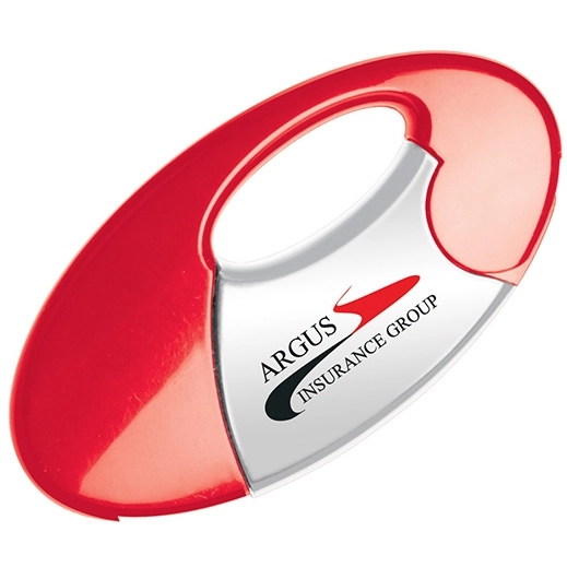 Red Clip-N-Carry Promotional USB Drive - 2GB