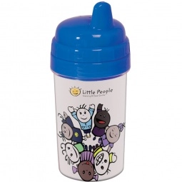 Clear/Blue Non-Spill Baby Custom Sippy Cup - 10 oz.