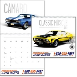 Classic Muscle Cars - 12 Month Appointment Custom Calendar