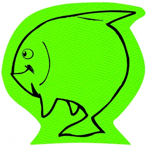 Lime Green Fish Promo Jar Opener