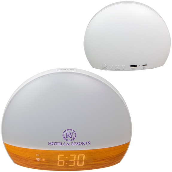 Bamboo - Daybreak Custom Sunrise Digital Alarm Clock