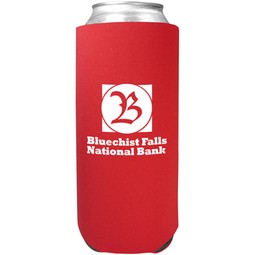 Red - Tall Boy Custom Can Coolie - 24 oz.
