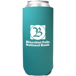 Turquoise - Tall Boy Custom Can Coolie - 24 oz.
