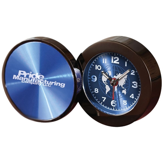 Blue - Custom Logo Coin Clock