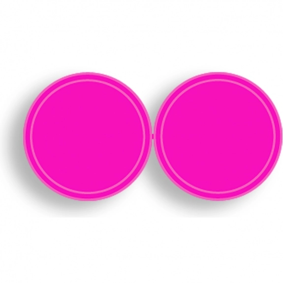 Logo Stickers - Reflective Printed Decal - 2 Dots from ePromos