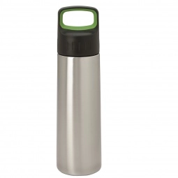 Green Wide Mouth Stainless Steel Promotional Sports Bottle
