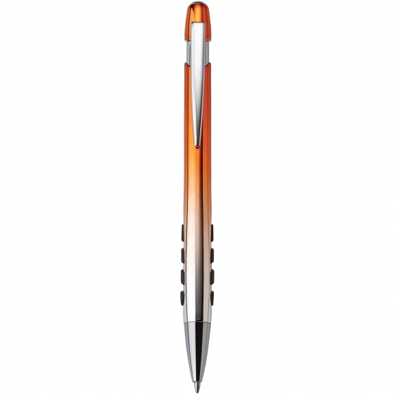 Orange Ombre Ballpoint Logo Pens w/ Grippers