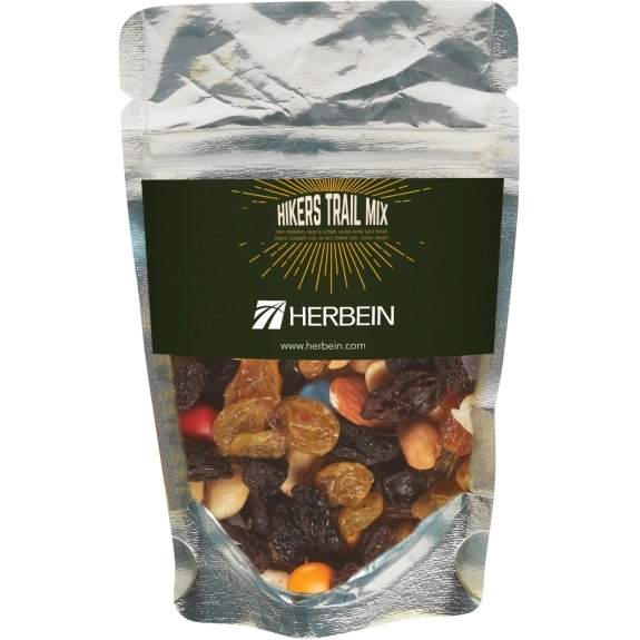 Full Color Healthy Resealable Custom Pouch - Hiker's Trail Mix