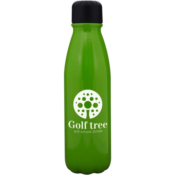 Green - Reusable Aluminum Custom Water Bottle - 20 oz.
