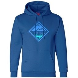 Royal blue Champion&#174; Double Dry Eco Custom Pullover Unisex Hoodie