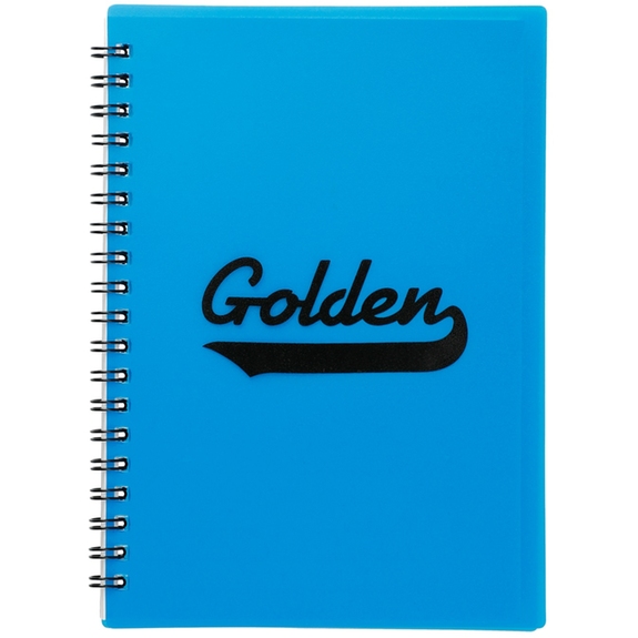 Translucent Blue Duchess Promotional Spiral Notebook - 5"w x 7"h