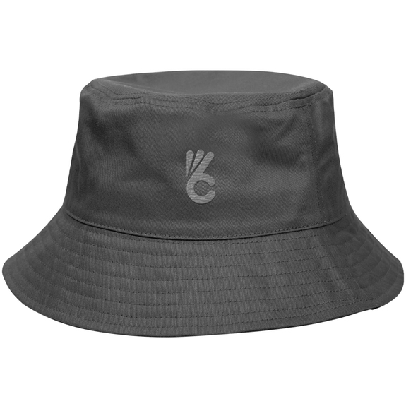 Gray - Cotton Twill Custom Bucket Hat