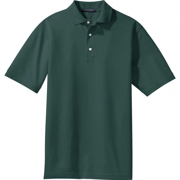 Dark Green Port Authority Rapid Dry Custom Polo Shirt