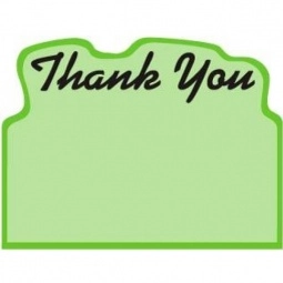 Translucent Lime Green Press n' Stick Custom Calendar - Thank You