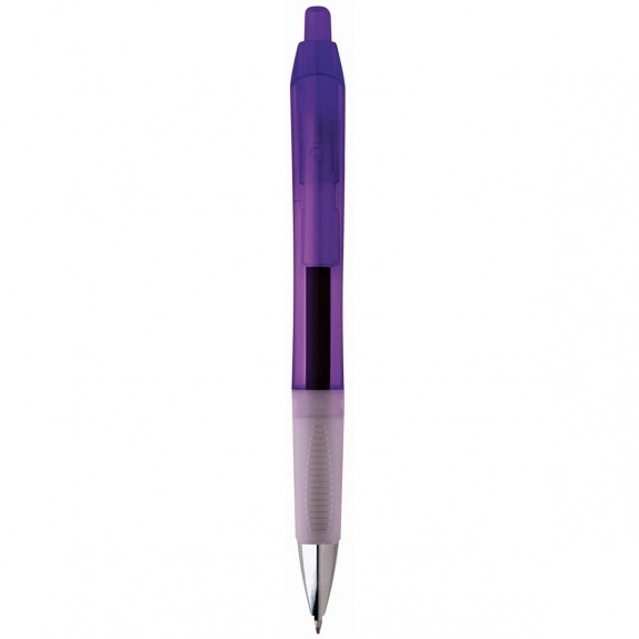 Clear Purple BIC Intensity Clic Gel Promotional Pen