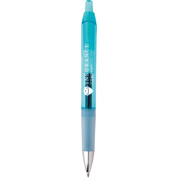 Clear Blue BIC Intensity Clic Gel Promotional Pen