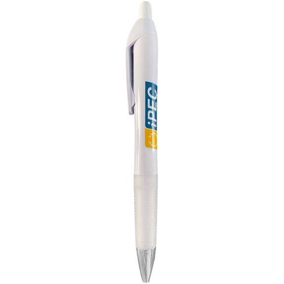 White BIC Intensity Clic Gel Promotional Pen
