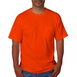 Orange Bayside Pocket Promotional T-Shirt - Colors