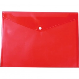 Translucent Red Letter Size Document Customized Envelope