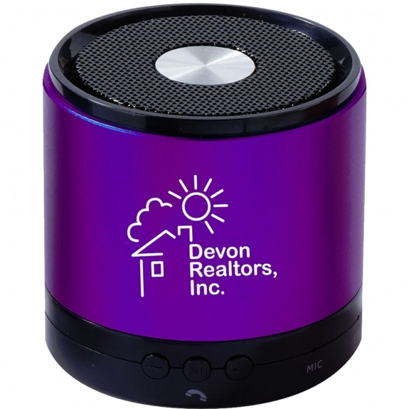 Purple Bluetooth Multipurpose Custom Speaker