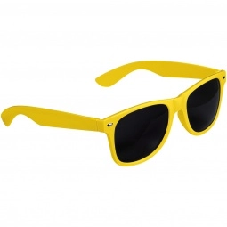 Yellow Full Color Ray-Ban Style Custom Sunglasses