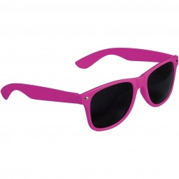 Magenta Full Color Ray-Ban Style Custom Sunglasses