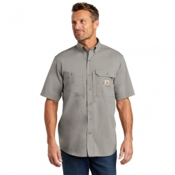 Carhartt Force Ridgefield Solid Custom Short Sleeve Shirt
