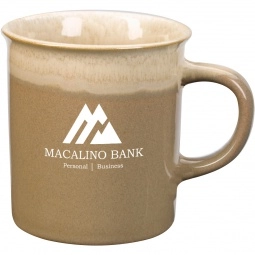 Natural Handcrafted Gradient Accent Custom Mug – 16 oz.