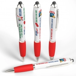 Full Color Squared Promotional Stylus Pen