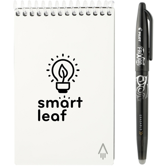 White Rocketbook Mini Promotional Smart Notebook - 3.5"w x 5.5"h