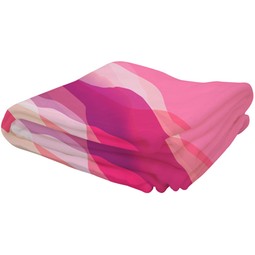 Dye Sublimated Velveteen Custom Blanket - 30" x 40"