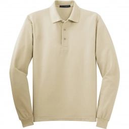 Stone Port Authority Long-Sleeve Silk Touch Custom Polo Shirt