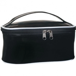Black - PVC Custom Cosmetic Bags