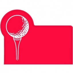 Red Press n' Stick Custom Calendar - Golf Ball & Tee
