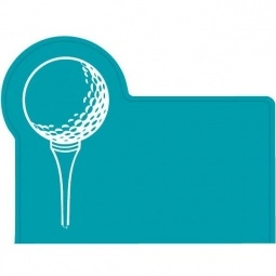 Teal Press n' Stick Custom Calendar - Golf Ball & Tee