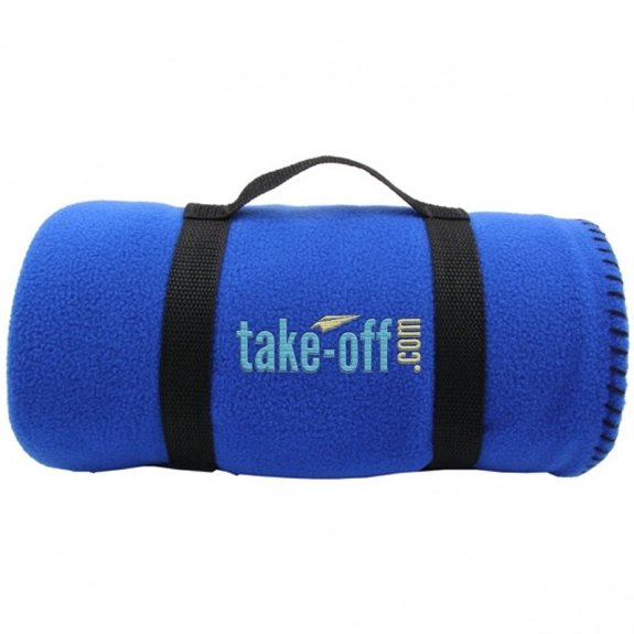 Soft Polar Fleece Custom Blanket 50 x 60 Embroidered Blankets