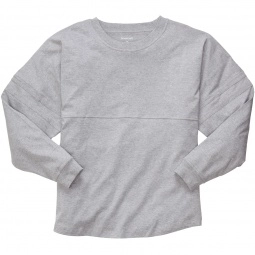 Grey boxercraft Pom Pom Jersey Custom T-Shirts - Front