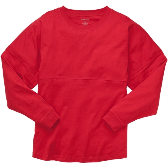 Red boxercraft Pom Pom Jersey Custom T-Shirts - Front