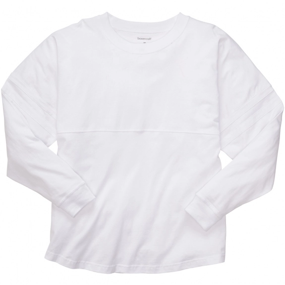 White boxercraft Pom Pom Jersey Custom T-Shirts - Front