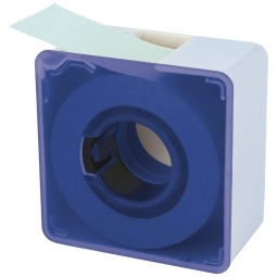 Blue Full Color Custom Sticky Note Tape Dispenser